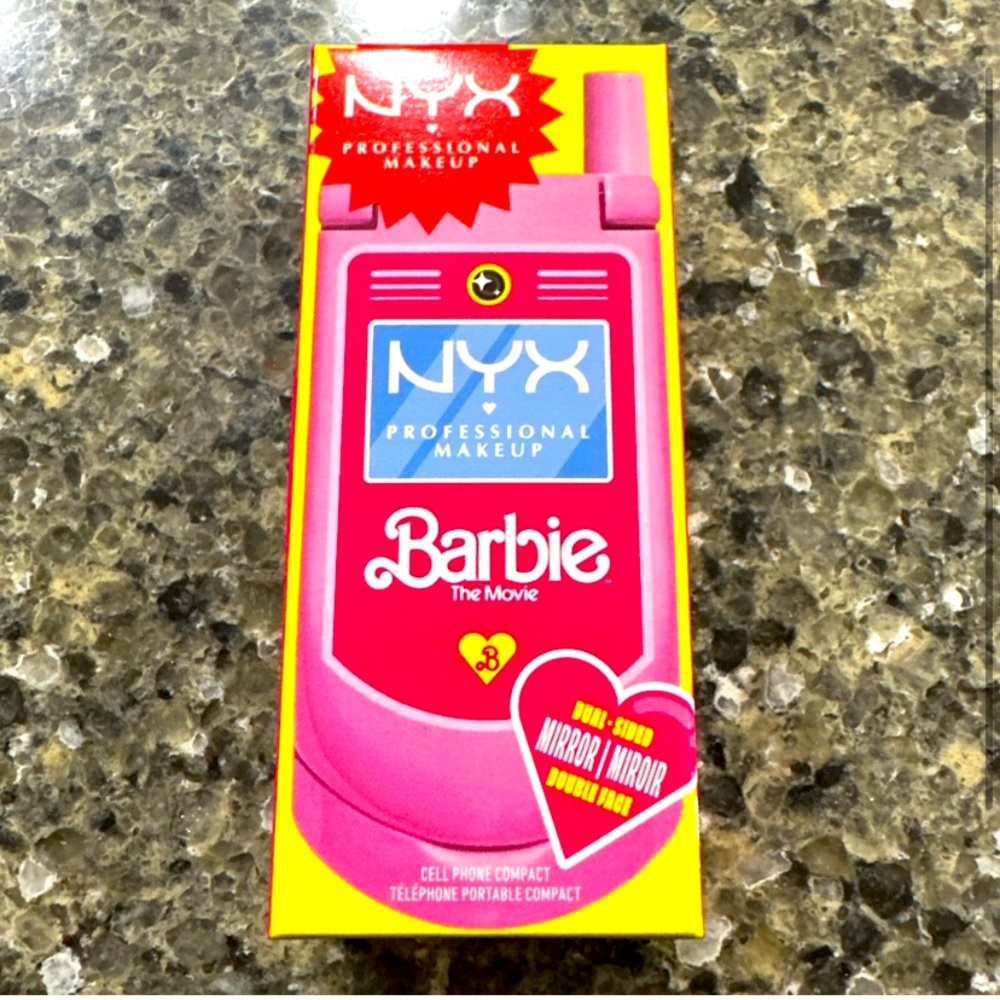 Barbie Mirror Flip Phone